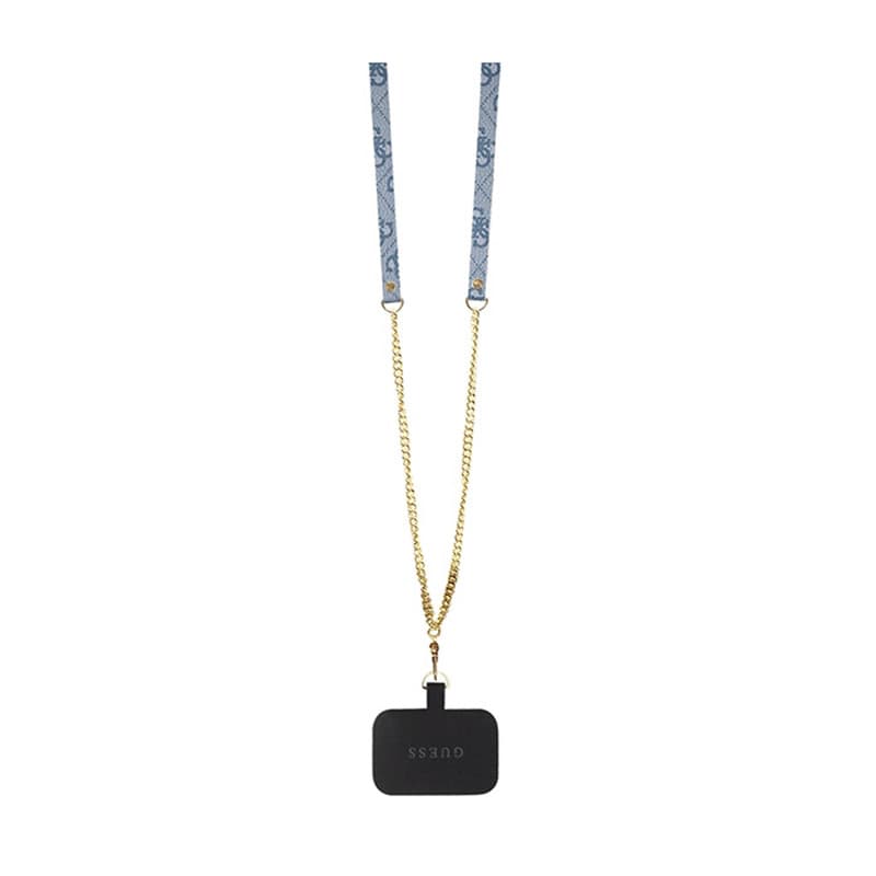 Guess Crossbody 4G Metal Logo - iPhone 14 Pro Max Case (blue) 6