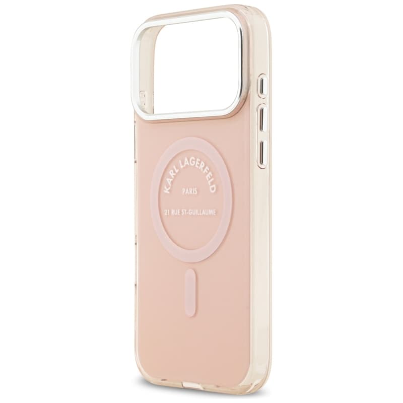 Karl Lagerfeld IML Karl RSG Logo MagSafe - Case for iPhone 17 Pro Max (pink) 6