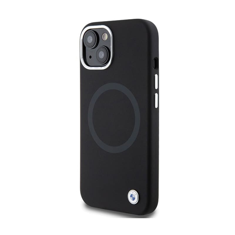 BMW Signature Liquid Silicone MagSafe - Case for iPhone 15 (Black) 2