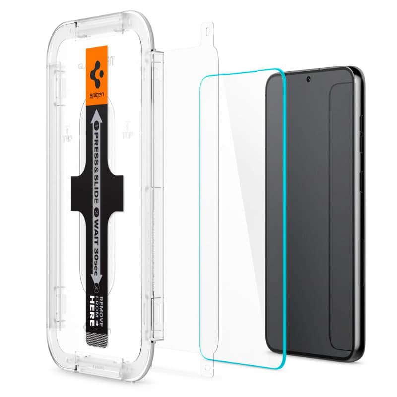 Spigen Glas.TR EZ Fit 2-Pack - Tempered Glass for Samsung Galaxy S23+ 2 pcs. (Transparent) 3