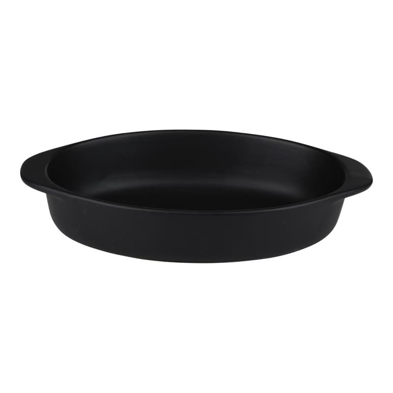 Alpina - Ceramic Oven Dish, Oval, 27x17x5.3 cm (Black) 2