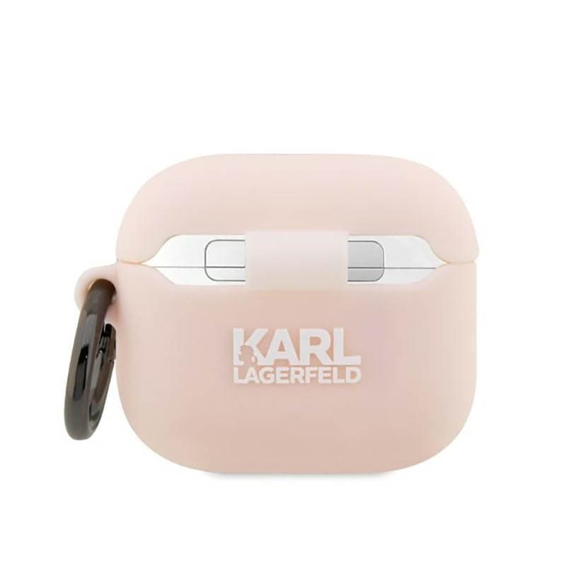 Karl Lagerfeld Silicone NFT Choupette Head 3D - AirPods 3 Case (pink) 2