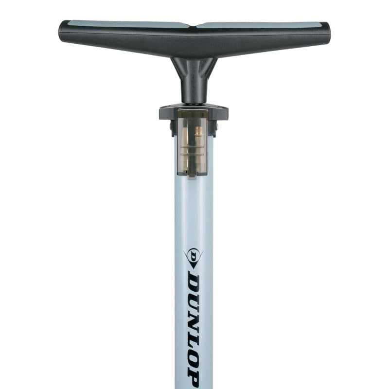 Dunlop - Floor pump for bikes, balls, mattresses with pressure gauge (Blue) 3