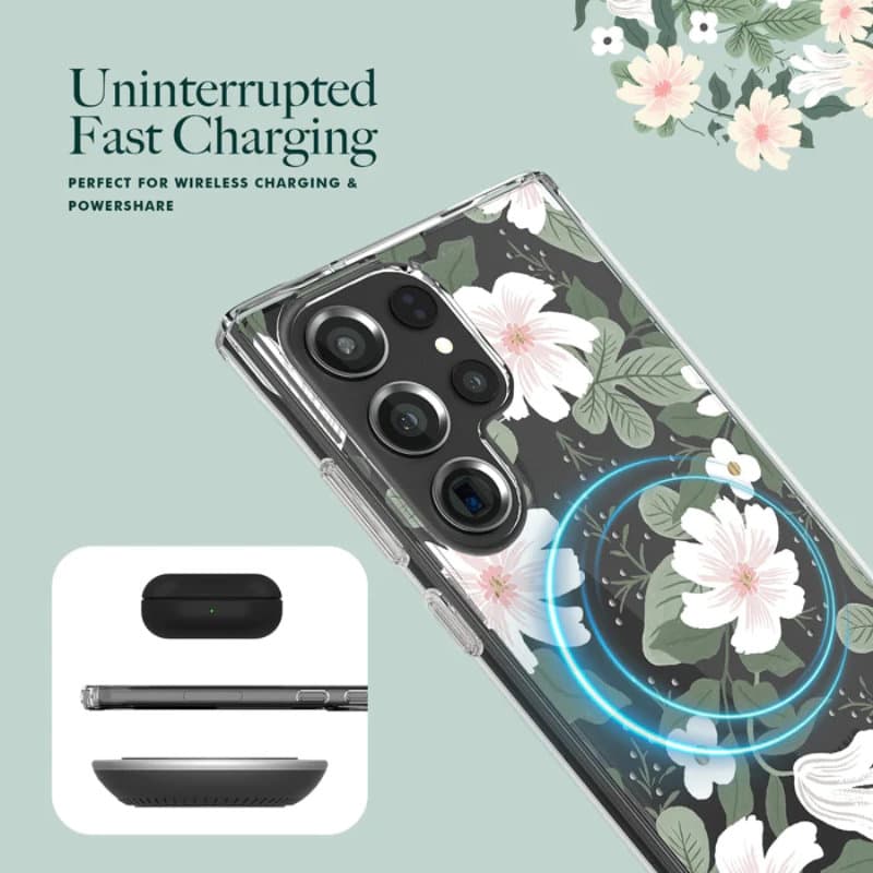Rifle Paper Clear - Case for Samsung Galaxy S23 Ultra (Willow) 8