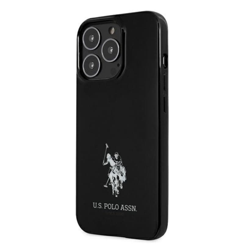 US Polo Assn Horses Logo - Case for iPhone 13 Pro (Black) 2