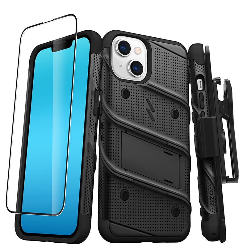 ZIZO BOLT Series - Case for iPhone 14 (Black) 1