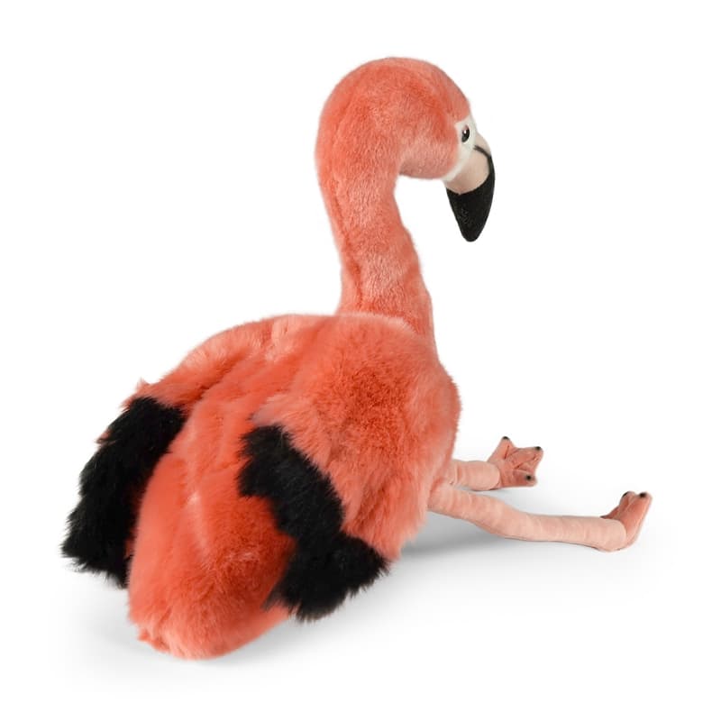 Rappa - Plush realistic flamingo stuffed animal 36 cm Eco-Friendly 4