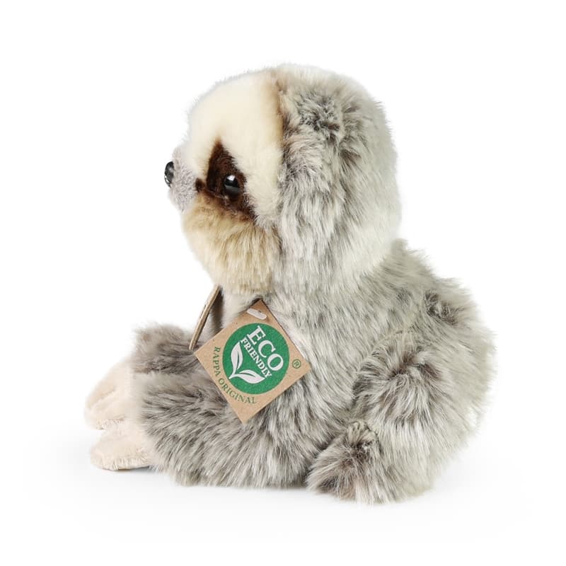 Rappa - Plush realistic toy Sloth sitting 18 cm Eco-Friendly 3