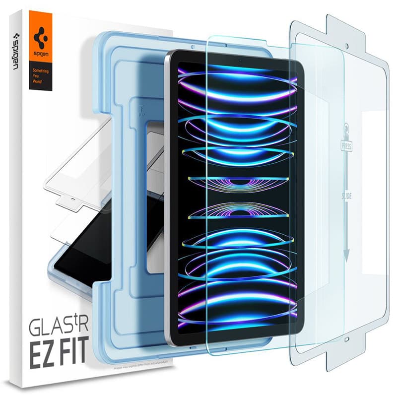 Spigen GLAS.TR EZ FIT - Tempered Glass for Apple iPad Pro 11" / iPad Air 10.9” (5-4 gen.) (Transparent)