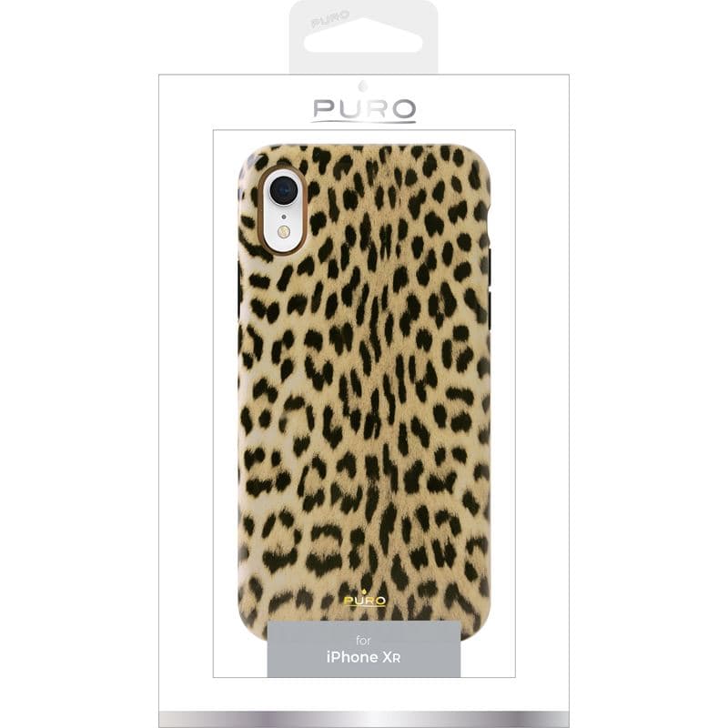 PURO Glam Leopard Cover - Case for iPhone XR (Leo 1) 3