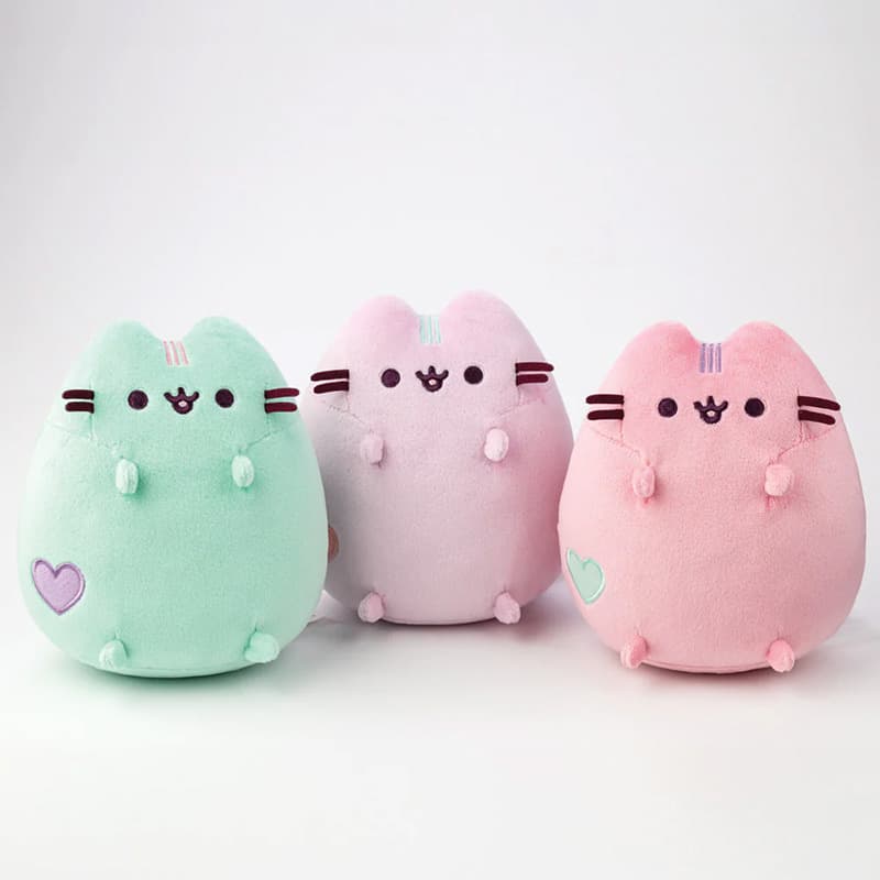 Pusheen - Plush stuffed animal 18 cm (pastel pink) 7