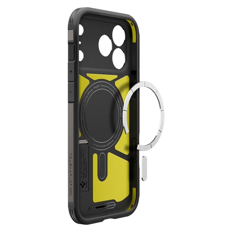 Spigen Tough Armor T Mag MagSafe - Case for iPhone 17 Pro Max (Gunmetal) 8