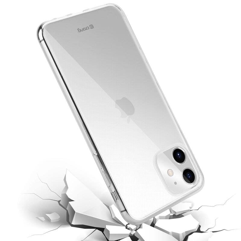 Crong Crystal Slim Cover - iPhone 11 Case (Clear) 4