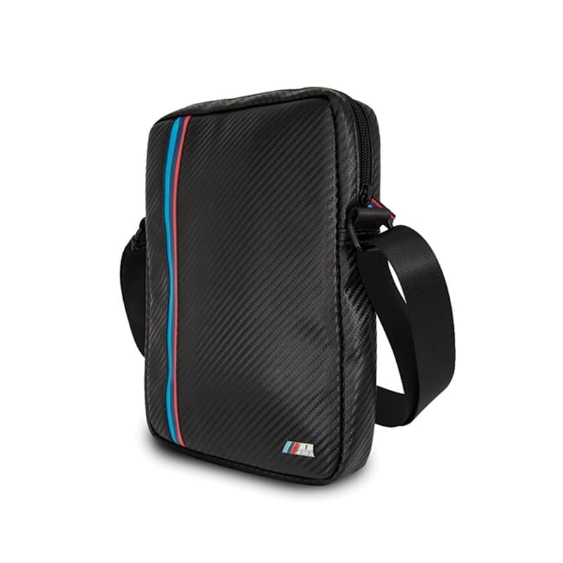 BMW Carbon Tricolor Stripe - 8" tablet bag (black) 2