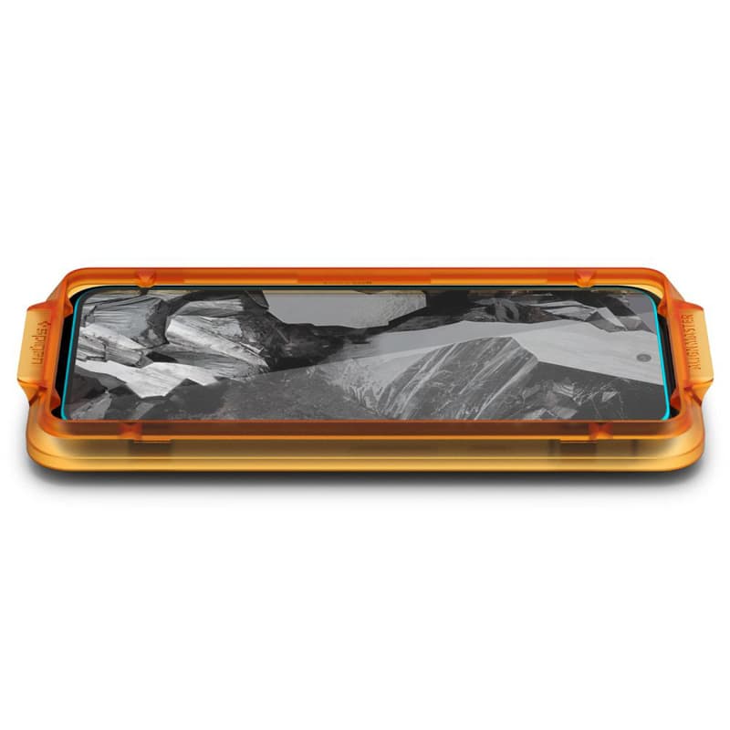 Spigen Alm Glas.TR 2-Pack - Tempered glass for Google Pixel 8A (Transparent) 3