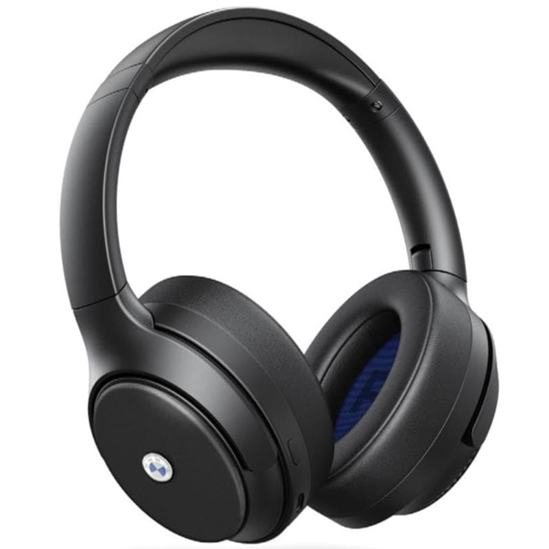 BMW Metal Logos - Wireless Over-Ear Bluetooth Headphones ANC + ENC (Black) 2
