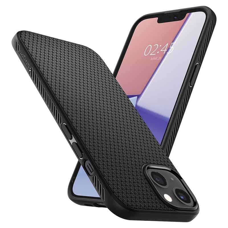 Spigen Liquid Air - Case for iPhone 13 Mini (Black) 2