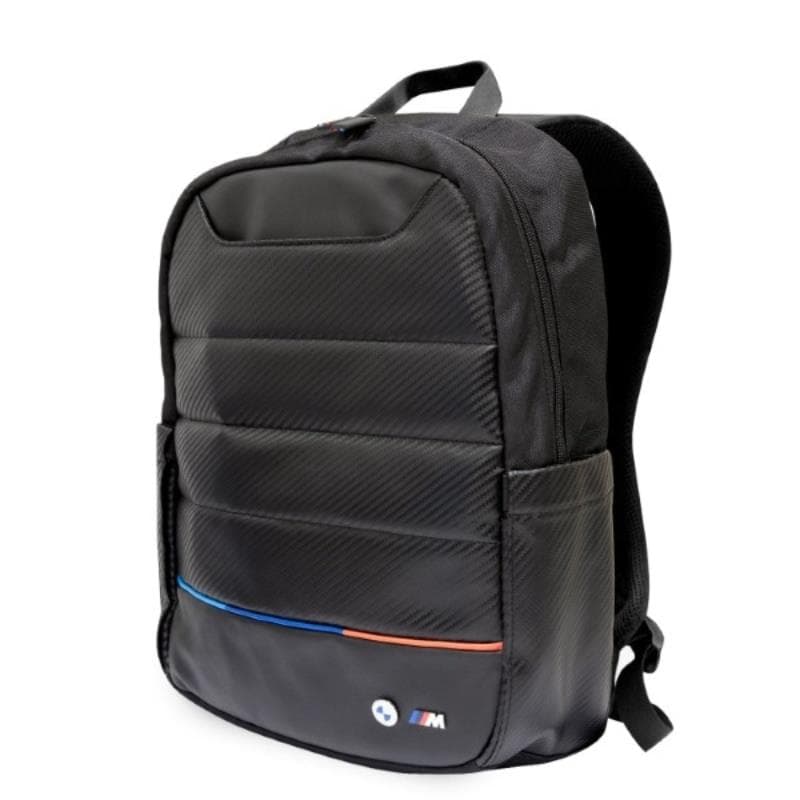 BMW Carbon&Nylon Tricolor - Notebook Backpack 16" (Black) 2