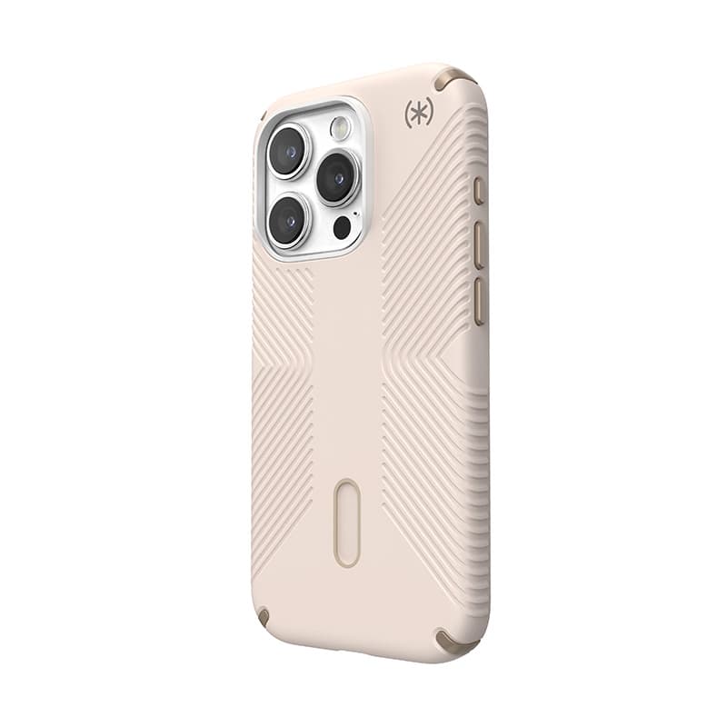 Speck Presidio2 Grip ClickLock & Magsafe - iPhone 15 Pro Case (Bleached Bone / Heirloom Gold / Hazel Brown) 8