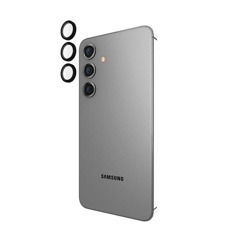 Case-Mate Aluminum Ring Lens Protector - Protective Glass for the camera lens of the Samsung Galaxy S24 (Black) 3