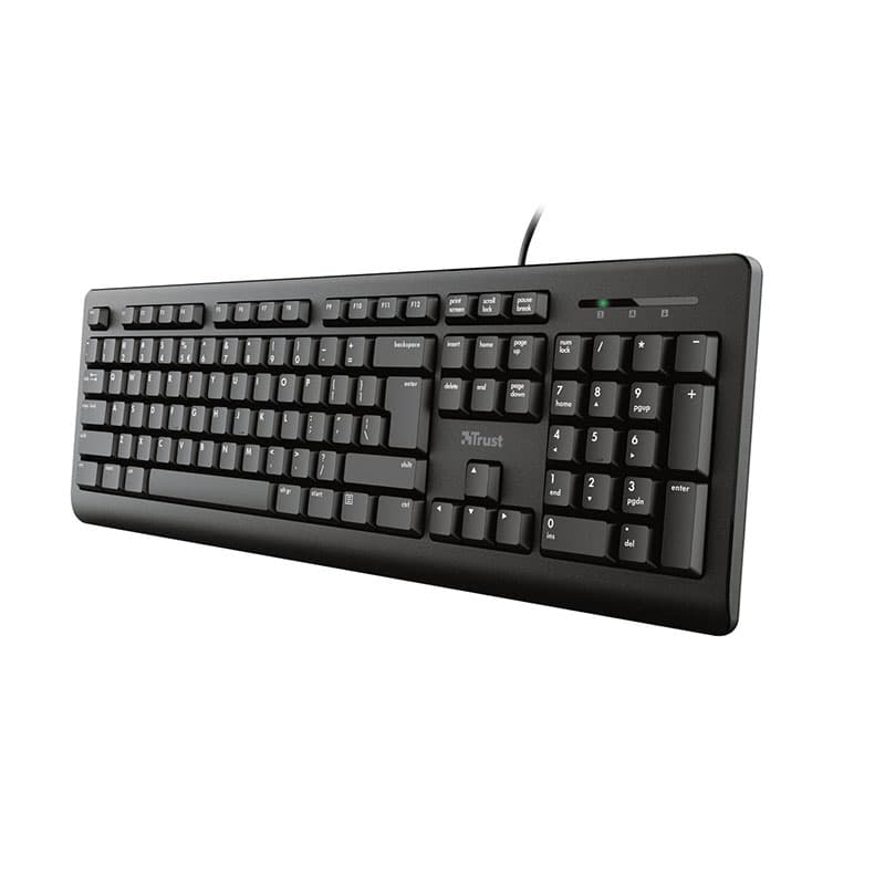 Trust Primo 4-in-1 - Set of keyboard, wireless mouse, headset and mouse pad 5