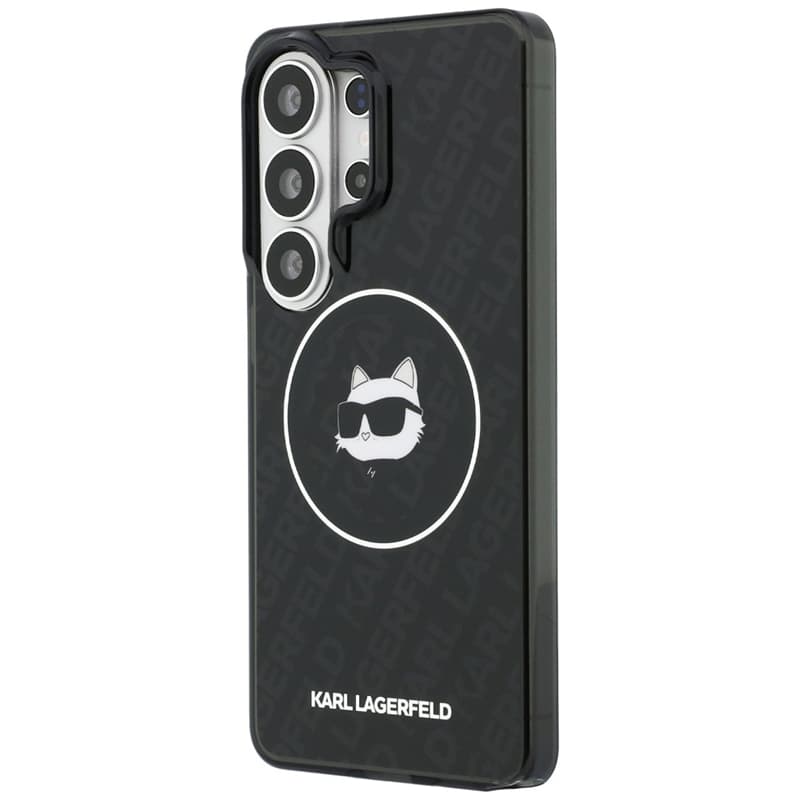 Karl Lagerfeld IML Repeated Choupette MagSafe - Samsung Galaxy S26 Ultra Case (Black) 2