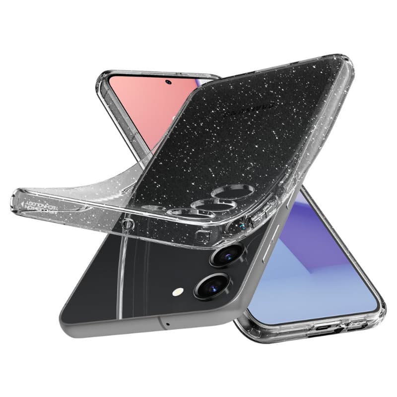 Spigen Liquid Crystal Glitter - Case for Samsung Galaxy S23 (Transparent) 6