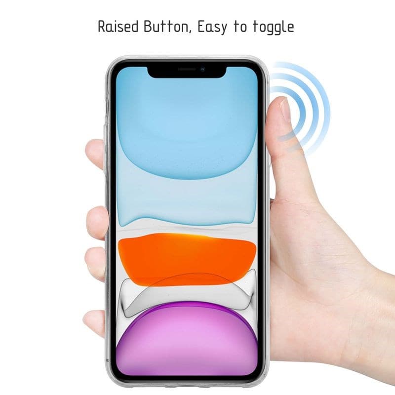 Crong Crystal Slim Cover - iPhone 11 Case (Clear) 5
