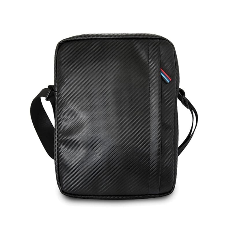 BMW Carbon Tricolor Stripe - 8" tablet bag (black) 3