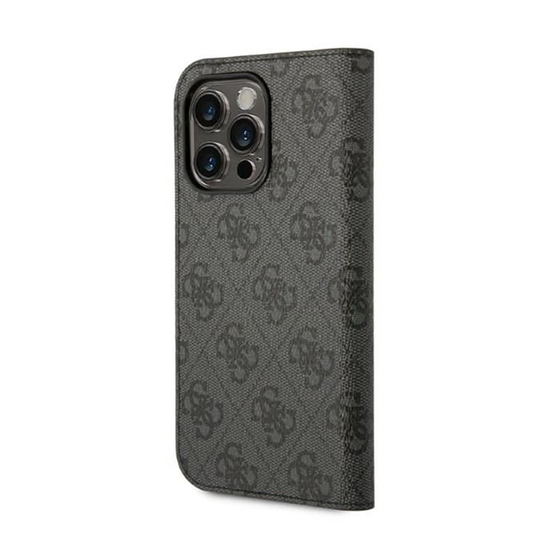 Guess 4G Metal Camera Outline Booktype Case - Case for iPhone 14 Pro (Black) 2