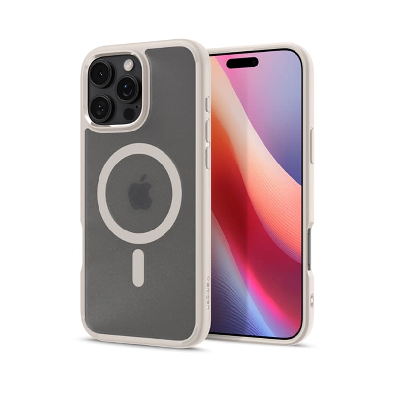 Spigen Ultra Hybrid Mag MagSafe - Case for iPhone 16 Pro Max (Frost Natural Titanium) 1