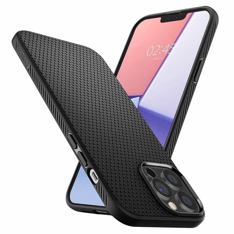 Spigen Liquid Air - Case for iPhone 13 Pro Max (Black) 2