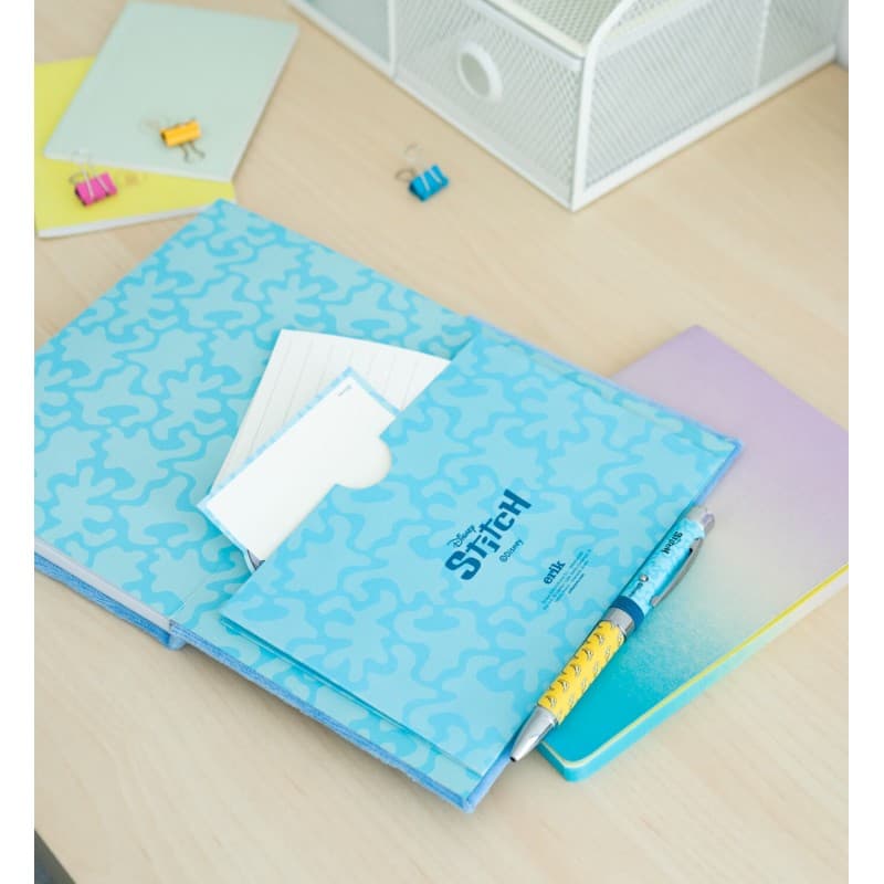 Disney Stitch - Plush A5 notebook + pen flashlight from the Tropical collection 7
