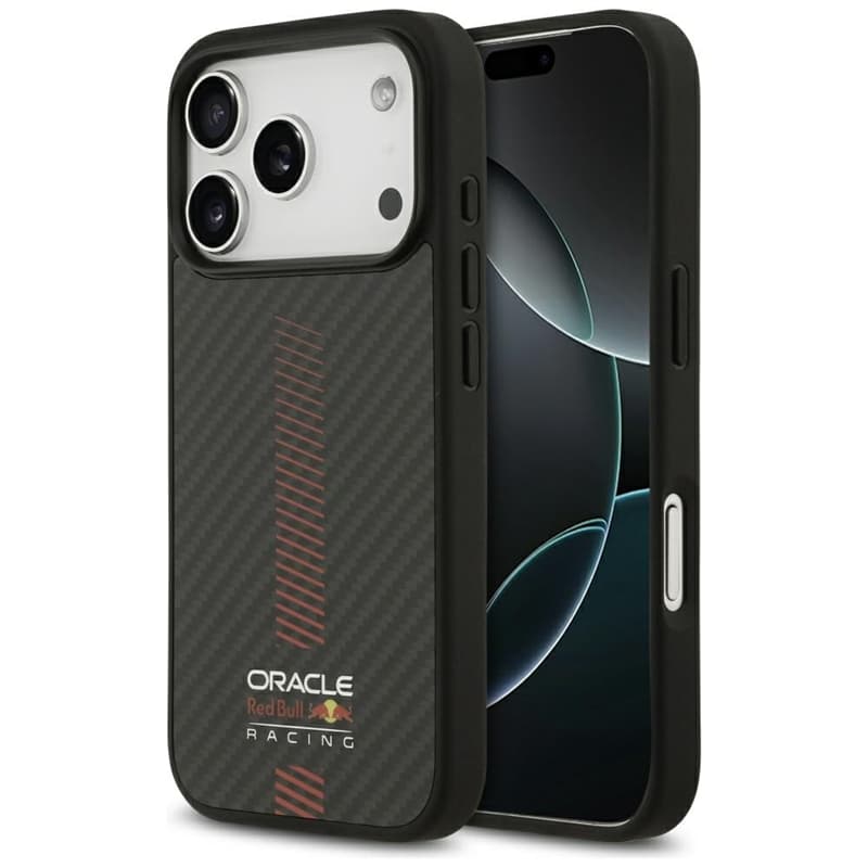 Red Bull Kevlar Powerbar MagSafe - iPhone 17 Pro Case (Black) 1