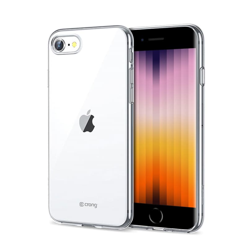 Crong Crystal Slim Cover - Protective Case for SE 2020 / iPhone 8 / 7 (clear) 1