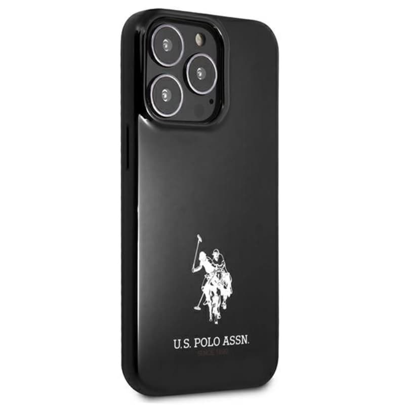 US Polo Assn Horses Logo - Case for iPhone 13 Pro (Black) 4