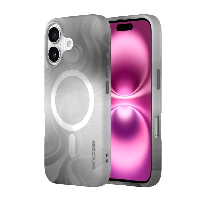 Incase Halo Case MagSafe - Case iPhone 16 (Oil Slick Smoke) 1