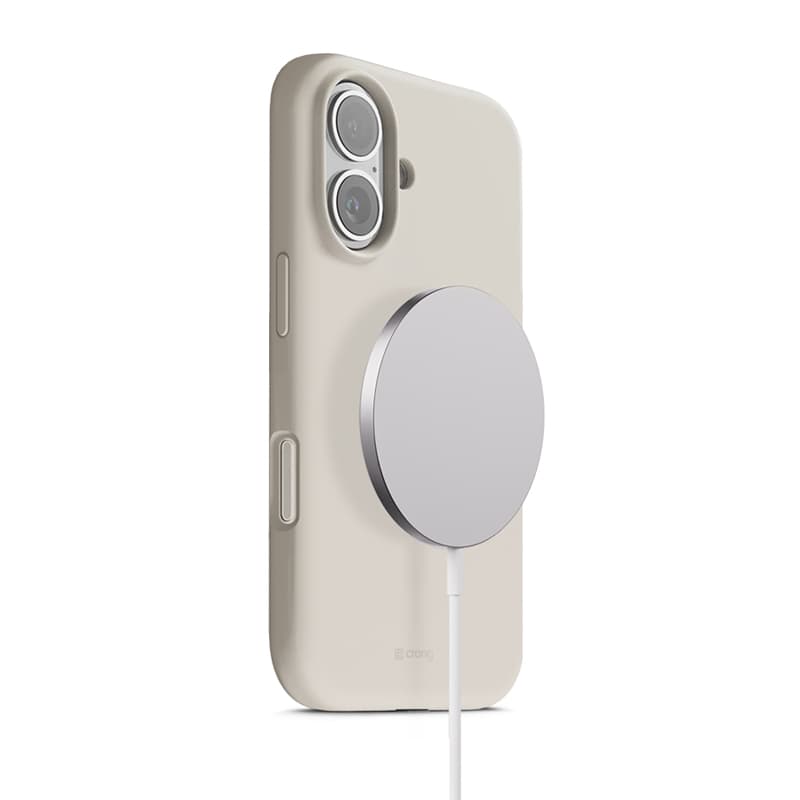 Crong Color Cover Magnetic - MagSafe iPhone 17 Case (Stone Beige) 1