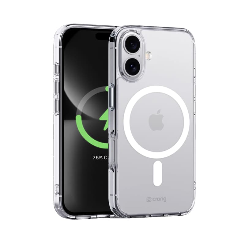 Crong Clear MAG Cover - iPhone 16 MagSafe Case (Clear)