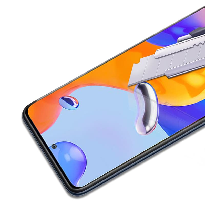 Mocolo 2.5D Full Glue Glass - Protective Glass for Xiaomi Redmi Note 11 Pro / Note 11 Pro Plus  5