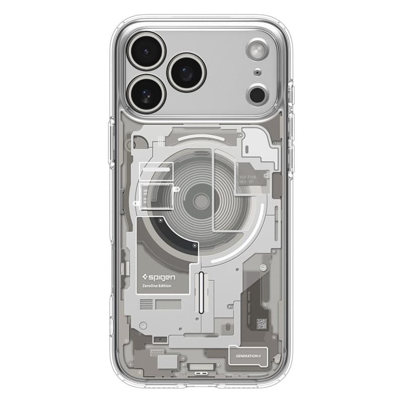 Spigen Ultra Hybrid Mag MagSafe - Case for iPhone 17 Pro Max (Zero One Natural Titanium) 2