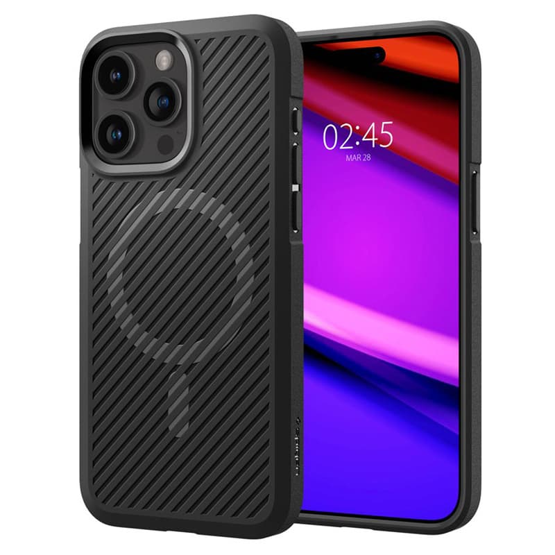 Spigen Core Armor Mag MagSafe - Case for iPhone 15 Pro Max (Matte Black)