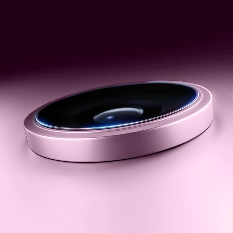 3mk HARDY Lens Protection Pro - Camera Lens Glass for iPhone 17 (Light Purple) 5