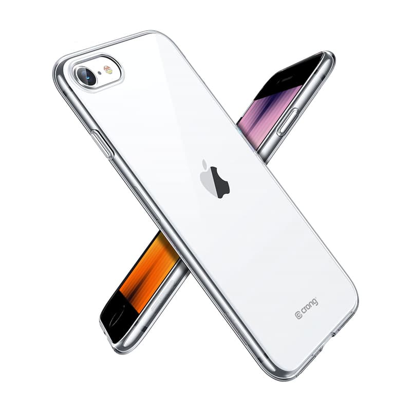 Crong Crystal Slim Cover - Protective Case for SE 2020 / iPhone 8 / 7 (clear) 2