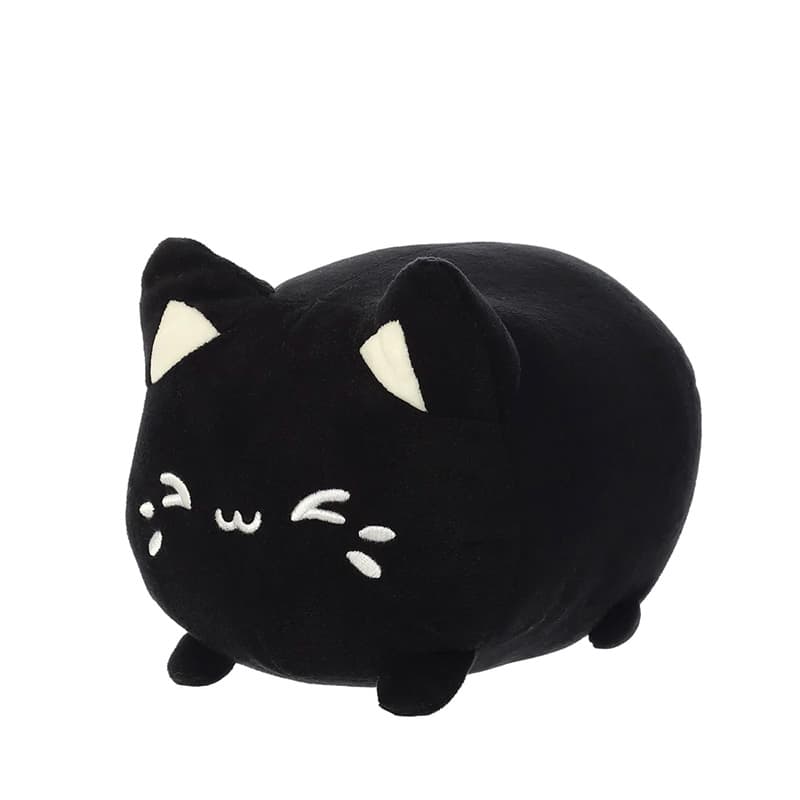 Tasty Peach - Plush mascot 18 cm Black Sesame Meowchi 2