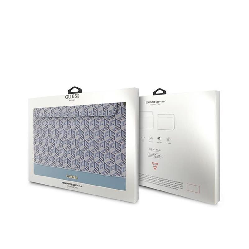 Guess GCube Stripes Computer Sleeve - 16" Notebook Case (blue) 4