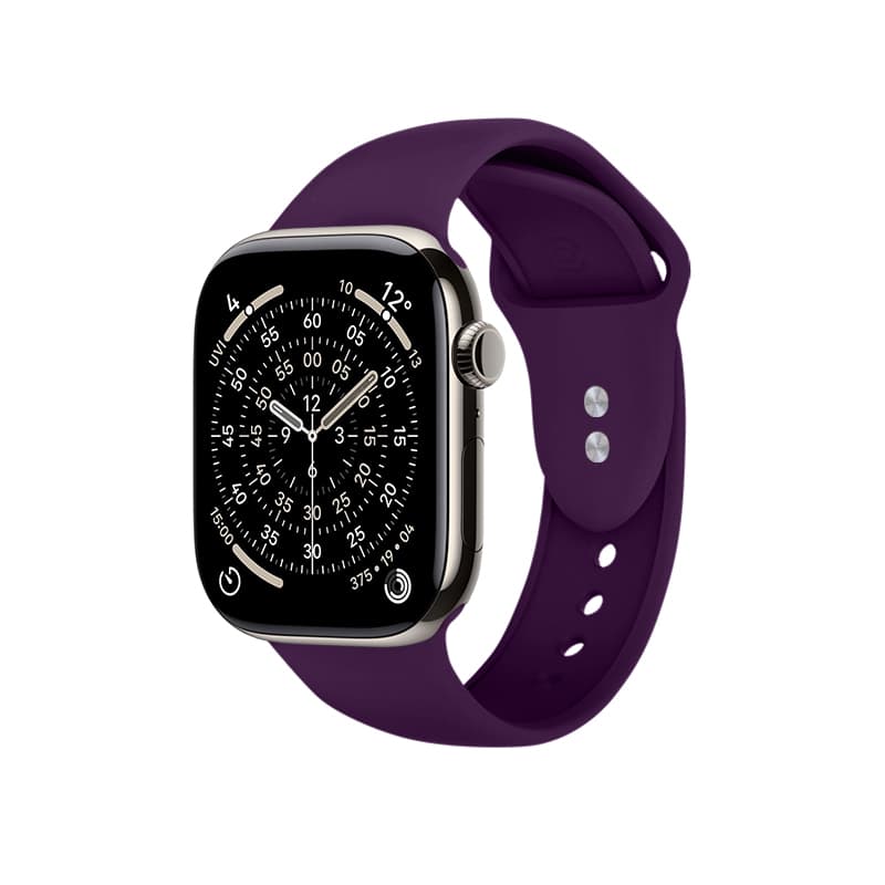Crong Liquid - Apple Watch Strap 44/45/46/49 mm (Plum) 6