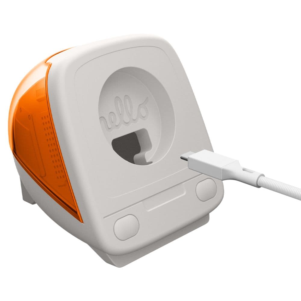 Spigen Classic C1 - Apple Watch Charging Stand (Tangerine) 7