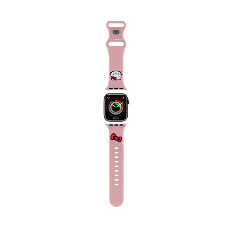 Hello Kitty Silicone Kitty Head - Apple Watch Band 42/44/45/49 mm (Pink)
 1
