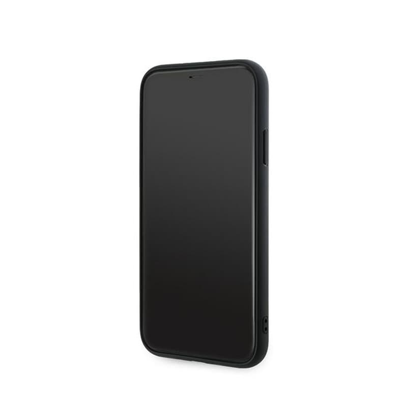 Karl Lagerfeld Diagonal Quilted Script - Case for iPhone 11 (Black) 5
